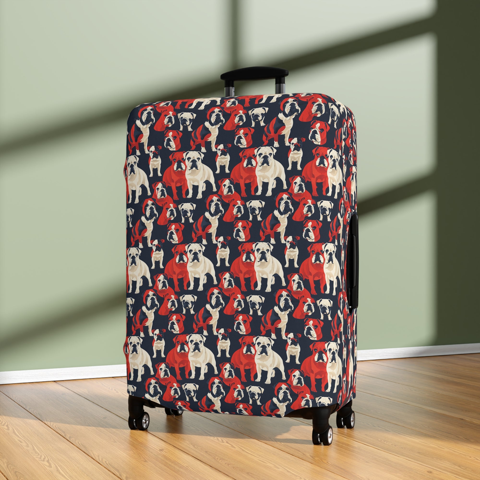 Bulldoggy Bliss Chomper Luggage Cover