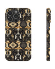 Manor Pup Boxer Royale Slim Phone Cases