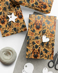 Autumnal German Shepherd Glamour Gift Wrap Papers