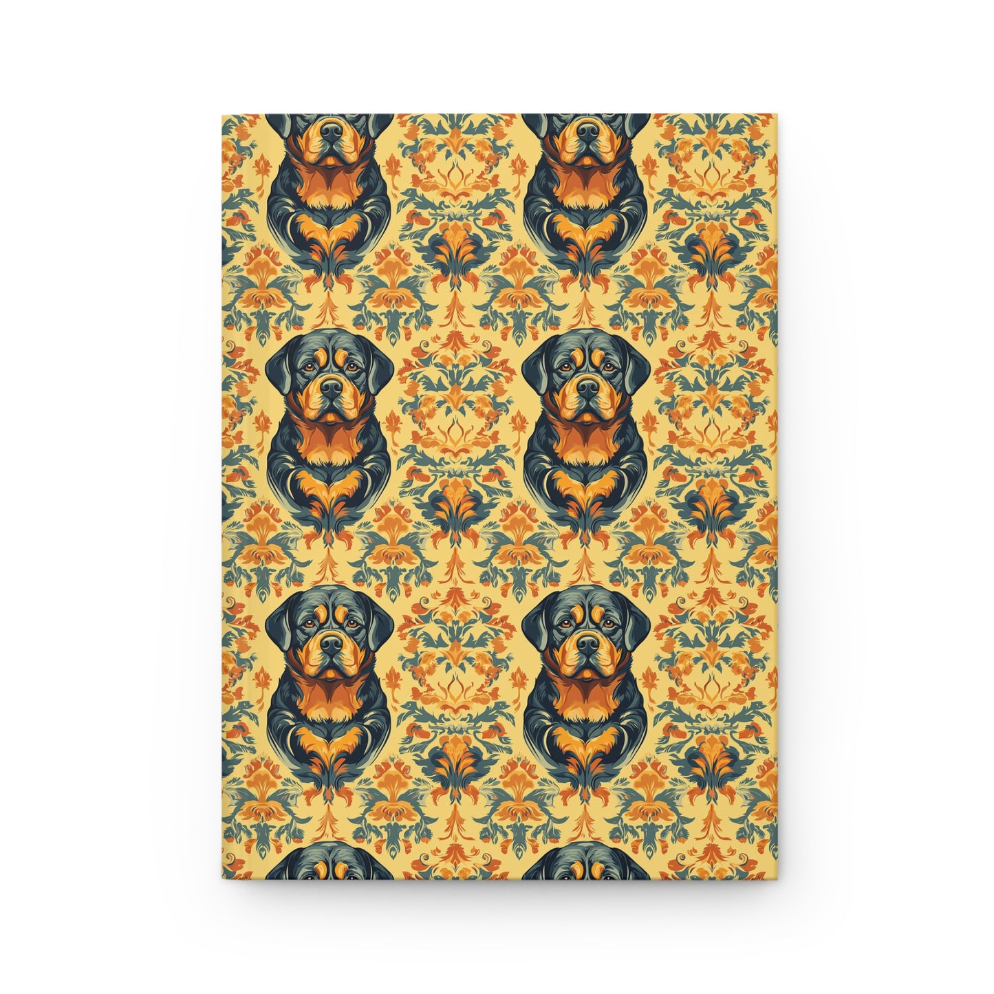 Royal Rottie Regalia Hardcover Journal Matte