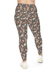 Blooming Bulldog Beauty Plus Size Leggings