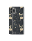 Frenchie Celestial Soar Flip Cases