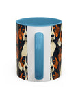 Beagle Glimmer Gaze Glamour Accent Coffee Mug