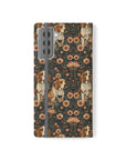 Beagle Blossom Bonanza Flip Cases