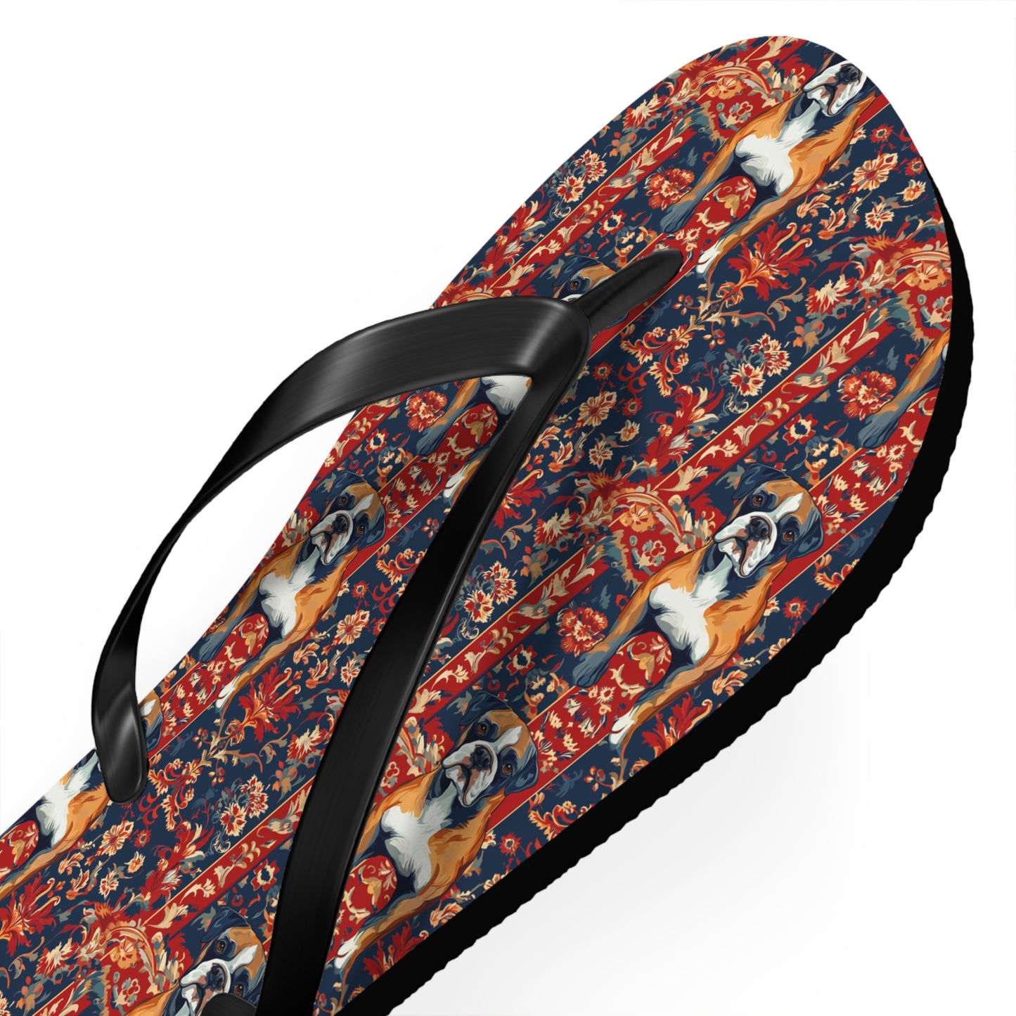 Boxer Blossom Tapestry Delight Flip Flops