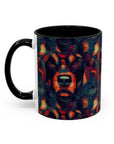 Rustic Rottie Charm Accent Coffee Mug