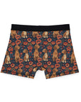 Floral Pawsome Dachsund Delight Men's Boxers