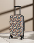 Blooming Bulldog Beauty Suitcase