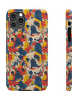 Bloom Pup Frenchietastic Splatter Slim Phone Cases