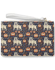 Bulldog Blossom Bonanza Clutch Bag