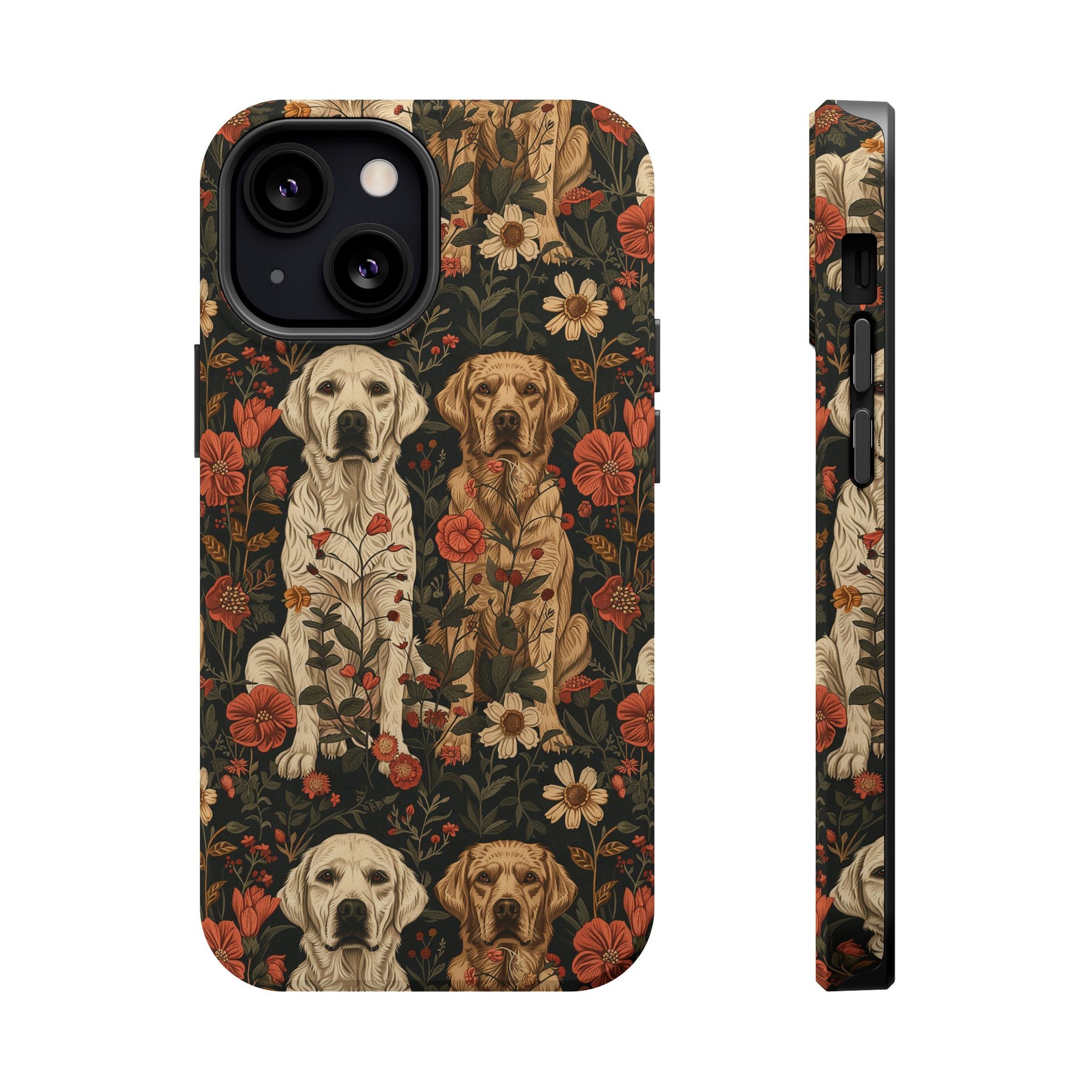 Blossoming Labradors Bouquet Magnetic Tough Cases