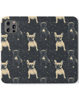 Frenchie Celestial Soar Flip Cases