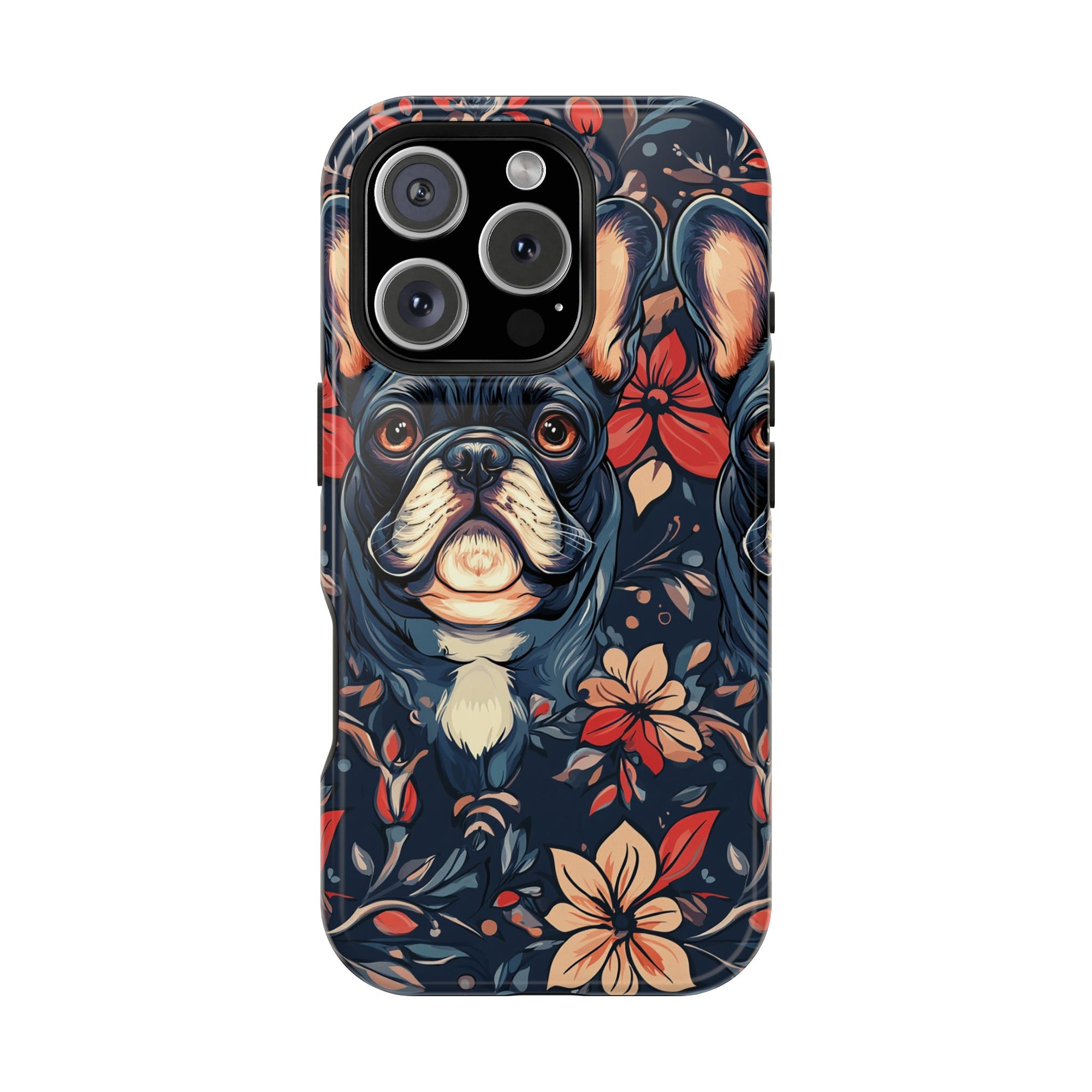 Gothic Rose Bulldog Noir Enchantment Magnetic Tough Cases