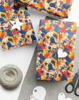 Bloom Pup Frenchietastic Splatter Gift Wrap Papers