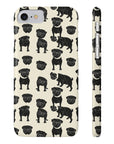 Puggie Pout Perfection Slim Phone Cases