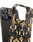 Manor Pup Boxer Royale Slim Phone Cases