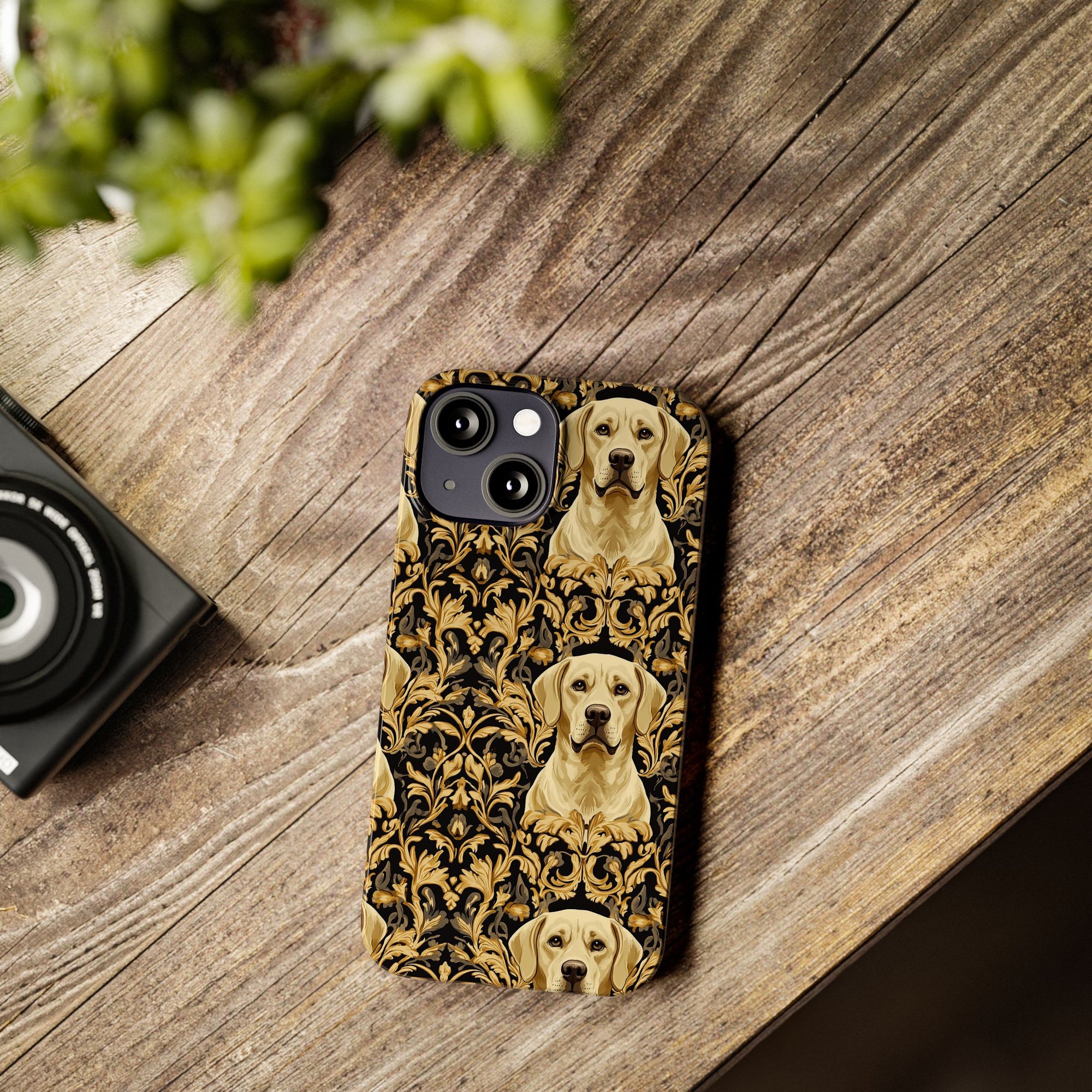 Royal Pawsitivity Labs Slim Phone Cases