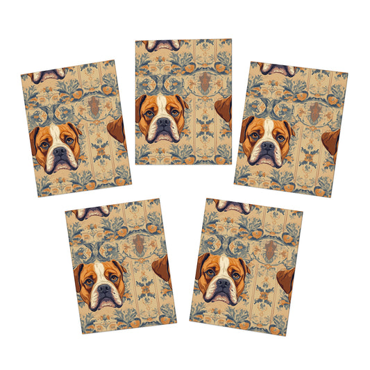 Bowtie Boxer Bliss Greeting Cards (5-Pack)