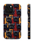 Chic Canine Checkmate - Frenchie Edition Magnetic Tough Cases