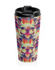 Glitchy Bulldog Blitz Stainless Steel Travel Mug