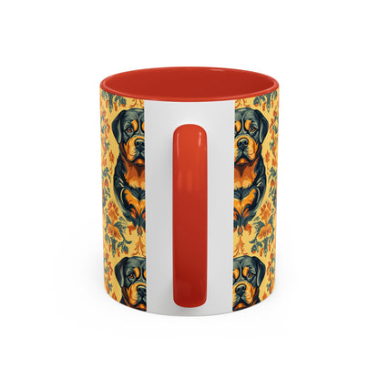 Royal Rottie Regalia Accent Coffee Mug