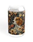 Beagle Blossoms Sipper Glass