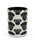 Pugalicious Enchantment Accent Coffee Mug