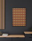 Golden Pawsatronic Tapestry Matte Canvas, Framed