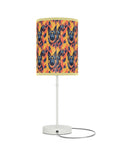 Impressionistic German Shepherds Lamp on a Stand