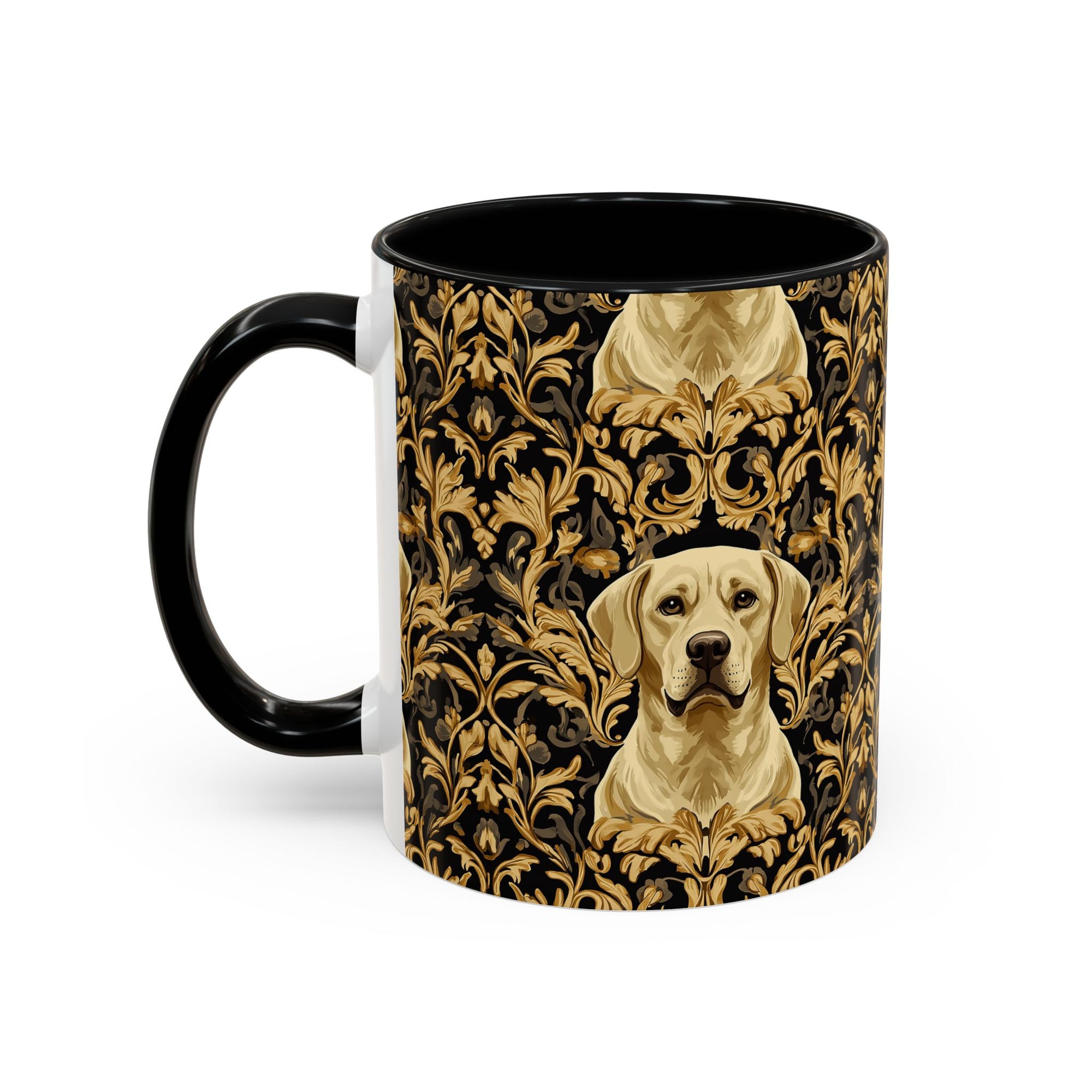 Royal Pawsitivity Labs Accent Coffee Mug