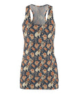 Blooming Bulldog Beauty Women's Racerback Dress