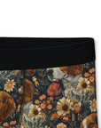 Beagle Blossoms Men's Boxers