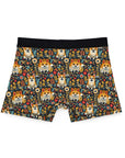 Corgi Rainbow Vine Dream Men's Boxers