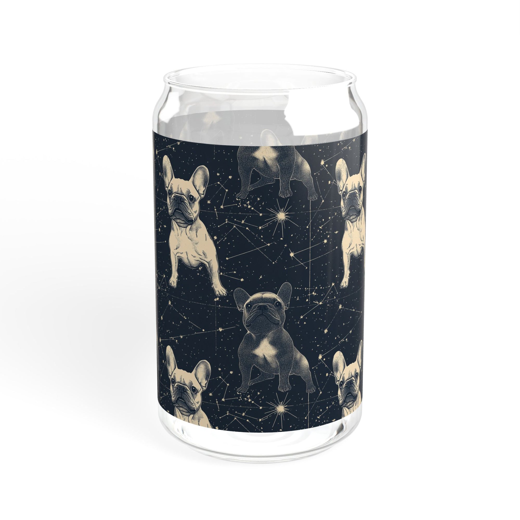 Frenchie Celestial Soar Sipper Glass