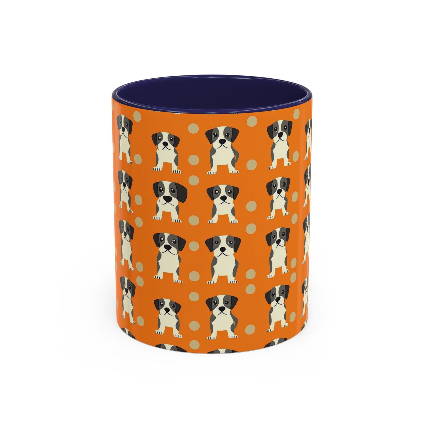 Boxer Blissful Chic Canine Accent Coffee Mug