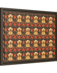 Golden Pawsatronic Tapestry Matte Canvas, Framed