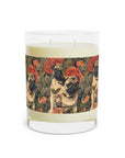 Blooming Pug Paradise Scented Candle