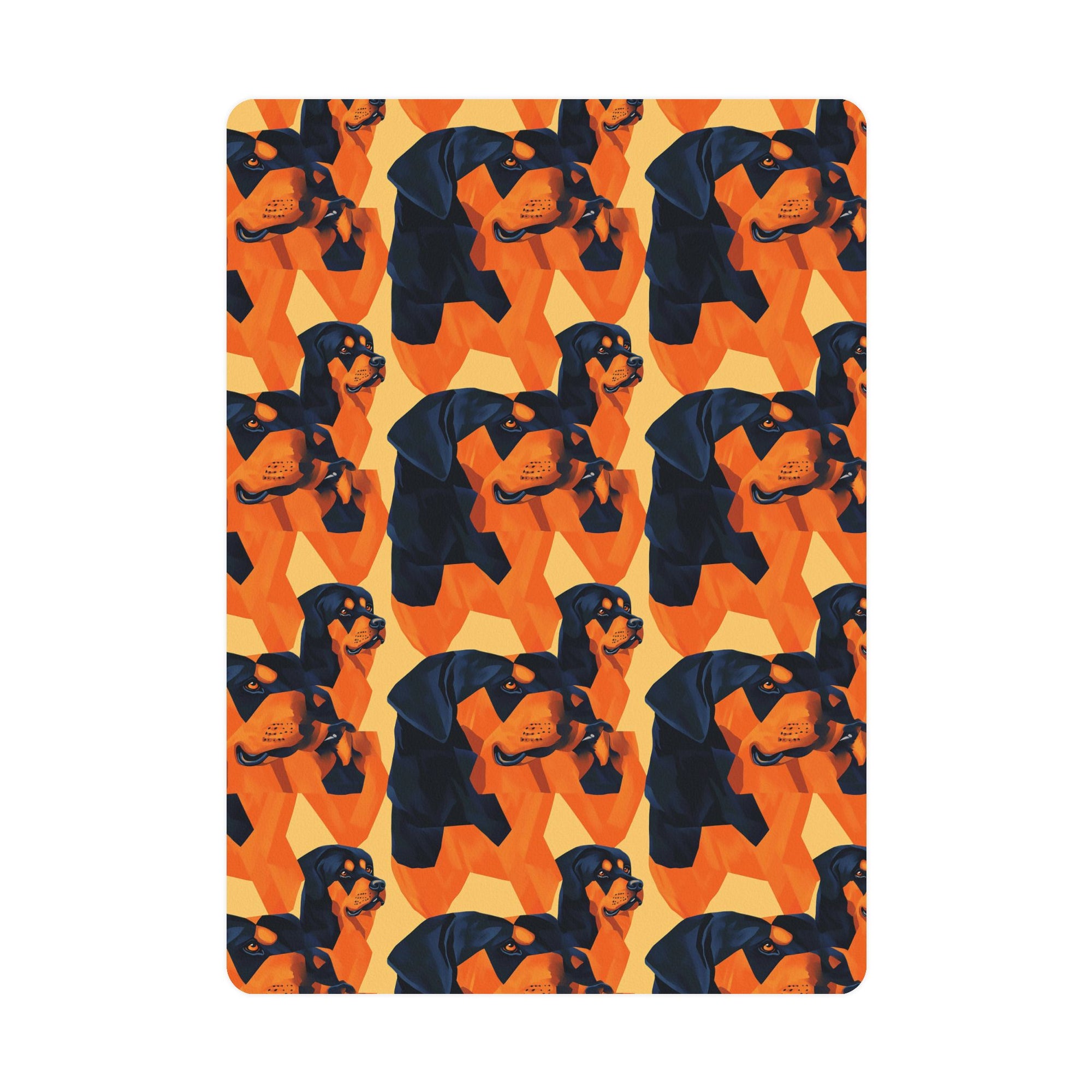 Rottweiler Chic Pawsitivity Postcards