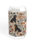 Blossoming Dachshunds Delight Sipper Glass