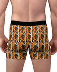 Chic Frenchie Charm Men's Boxer Briefs