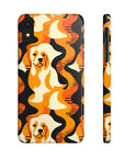 Golden Woof Abstract Glamour Slim Phone Cases