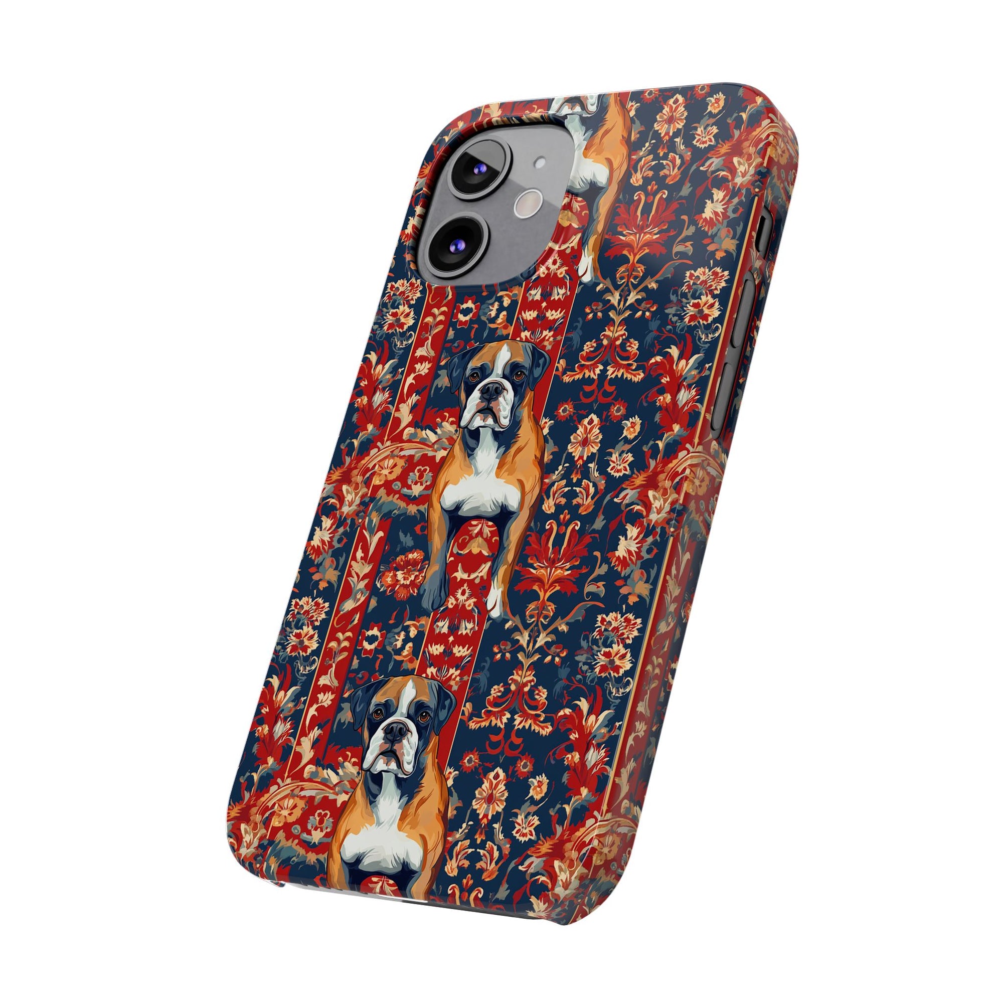 Boxer Blossom Tapestry Delight Slim Phone Cases