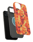 Golden Glamour Paws Magnetic Tough Cases