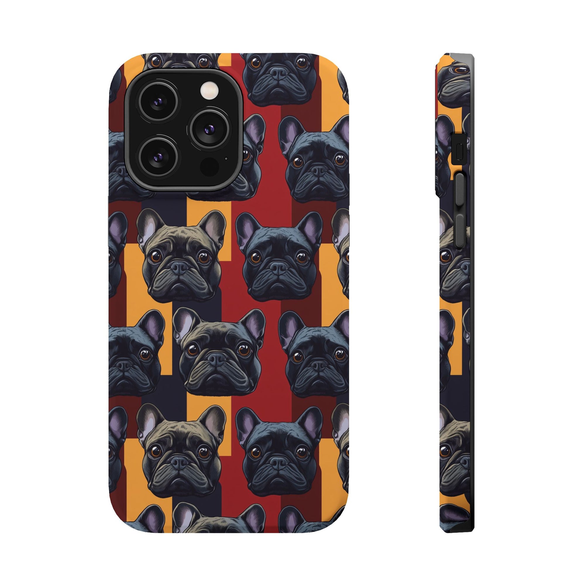 Chic Canine Checkmate - Frenchie Edition Magnetic Tough Cases