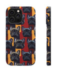 Chic Canine Checkmate - Frenchie Edition Magnetic Tough Cases