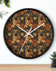 WhimsiWooly Shepherd Spritz Wall Clock