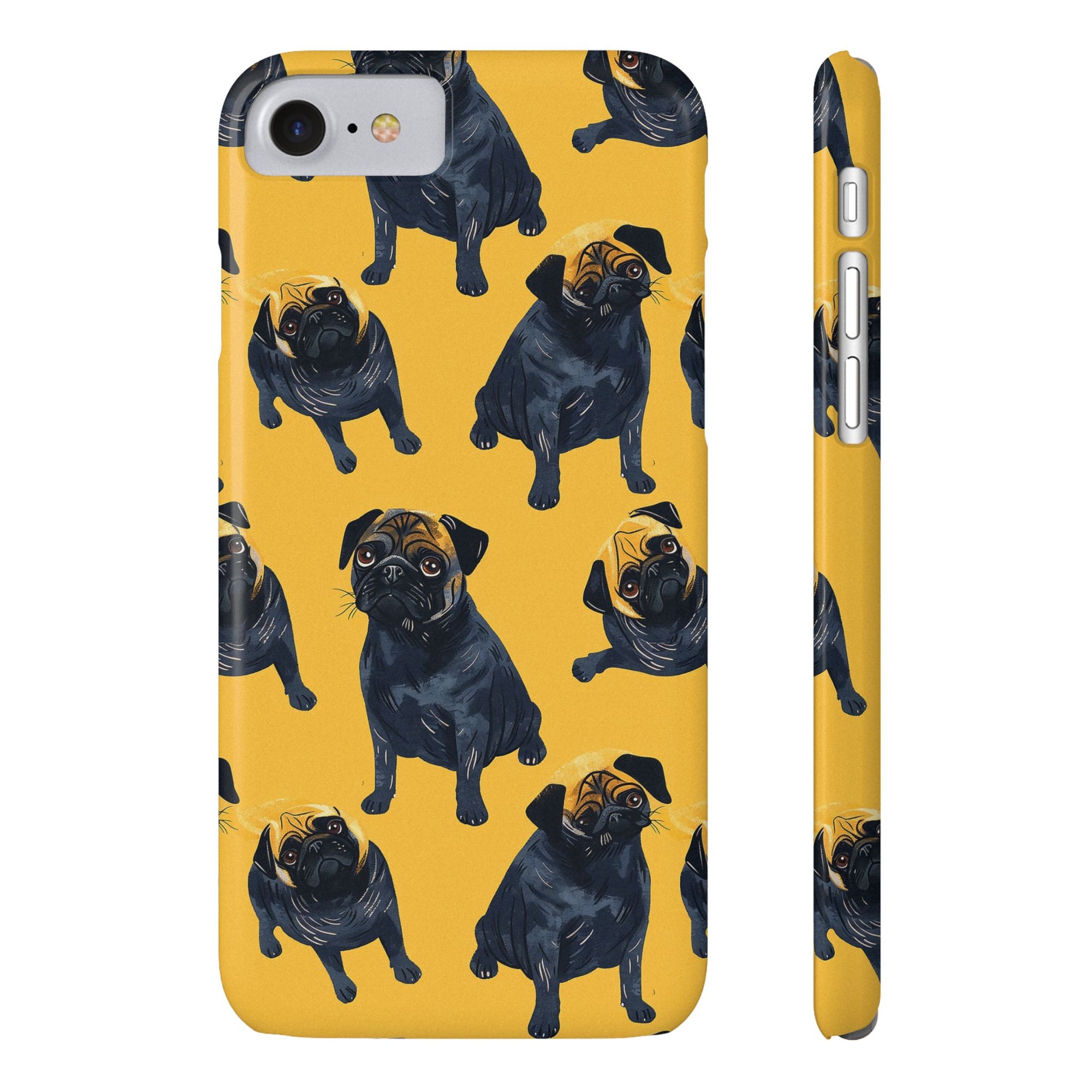 Puglet Posh Paradise Slim Phone Cases