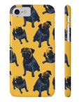 Puglet Posh Paradise Slim Phone Cases