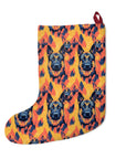 Impressionistic German Shepherds Christmas Stockings