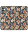 Blooming Bulldog Beauty Flip Cases